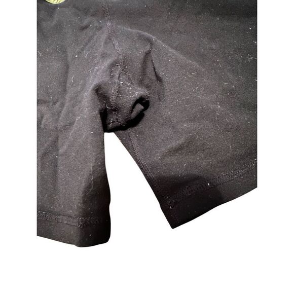 Lululemon reversible biker shorts black sz 8 women’s active workout - Picture 4 of 8